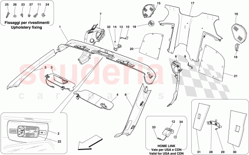 Part Diagram for Ferrari 83741500