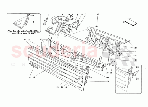 Part Diagram for Ferrari 62118210