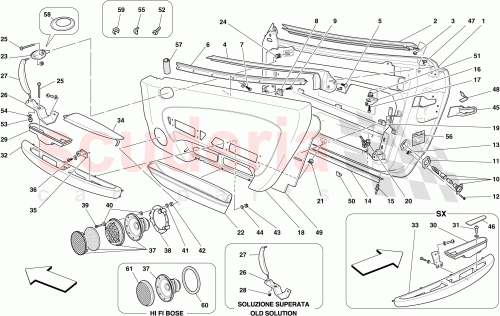 Part Diagram for Ferrari 67766511