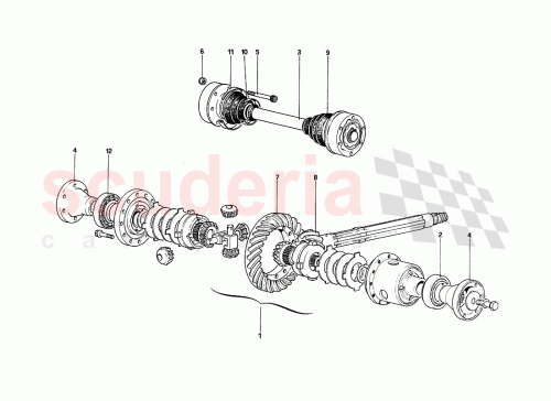 Part Diagram for Ferrari 144853