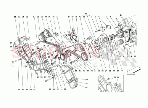 Part Diagram for Ferrari 143118