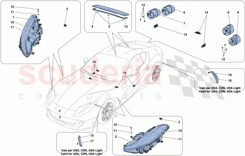 Part Diagram for Ferrari 338466