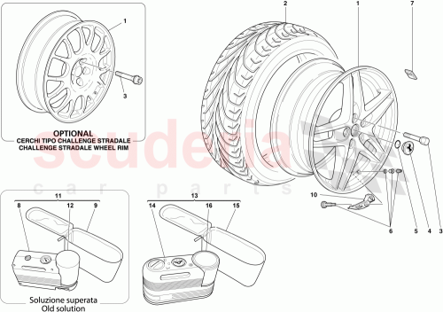Part Diagram for Ferrari 239706