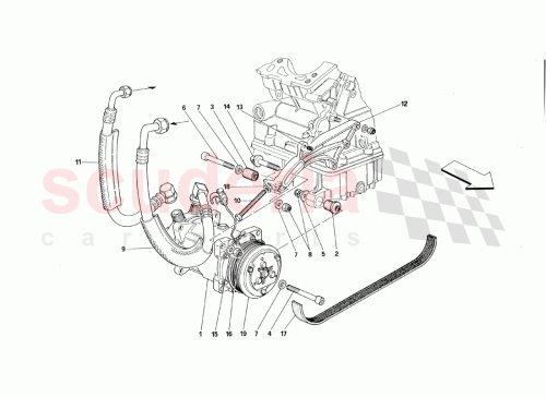 Part Diagram for Ferrari 62642300