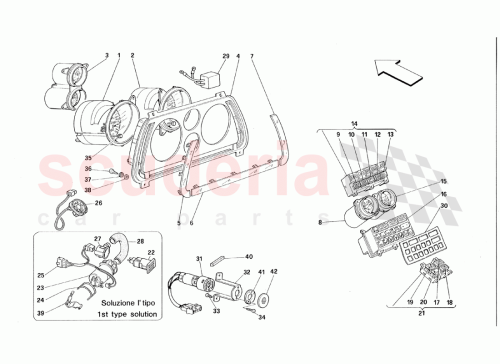 Part Diagram for Ferrari 63994600