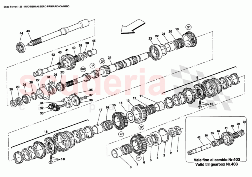 Part Diagram for Ferrari 14305731