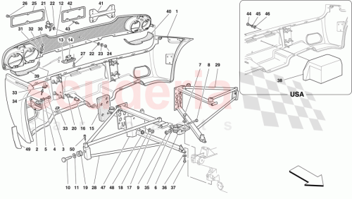 Part Diagram for Ferrari 65017300