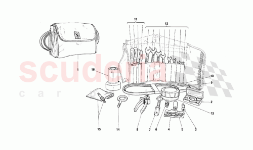 Part Diagram for Ferrari 199821