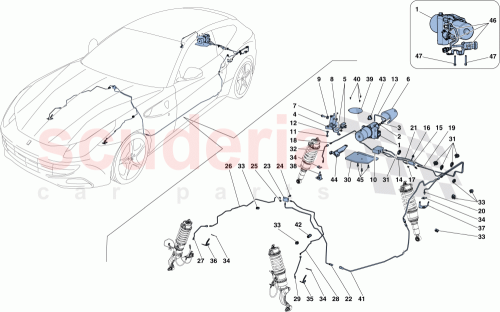 Part Diagram for Ferrari 268846
