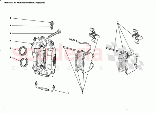 Part Diagram for Ferrari 179598