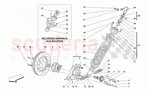 Part Diagram for Ferrari 184652