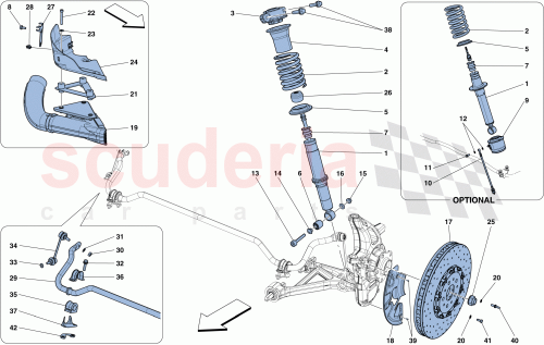 Part Diagram for Ferrari 321236