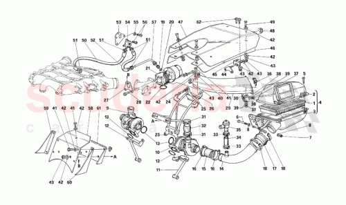 Part Diagram for Ferrari 144345
