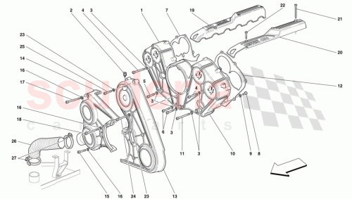 Part Diagram for Ferrari 154707