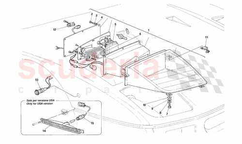 Part Diagram for Ferrari 119364