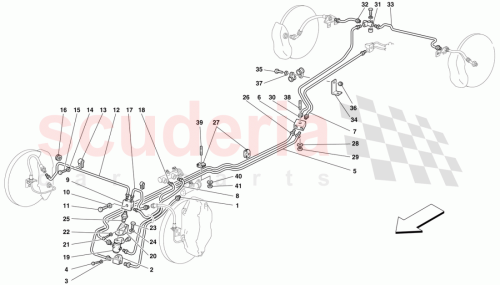 Part Diagram for Ferrari 163000