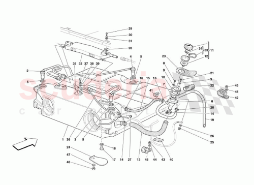 Part Diagram for Ferrari 179137