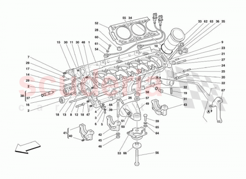 Part Diagram for Ferrari 13546524
