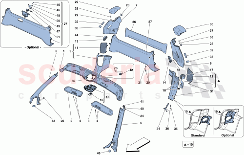 Part Diagram for Ferrari 83604800