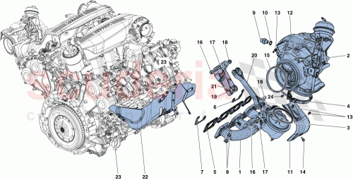 Part Diagram for Ferrari 287210