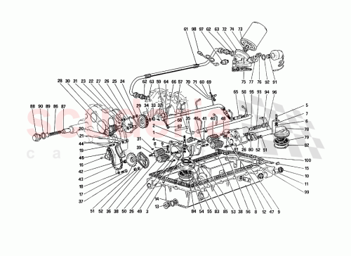 Part Diagram for Ferrari 144254