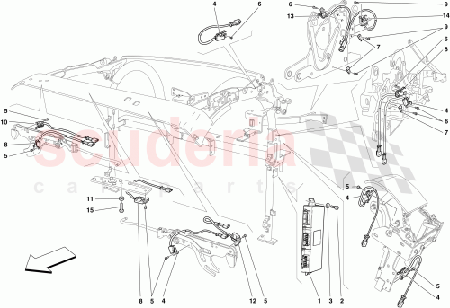 Part Diagram for Ferrari 66685900
