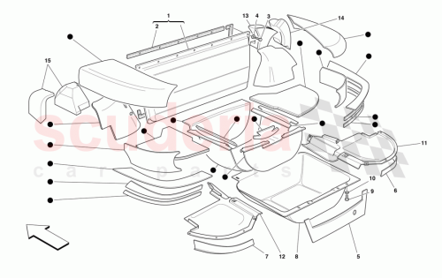 Part Diagram for Ferrari 65771200