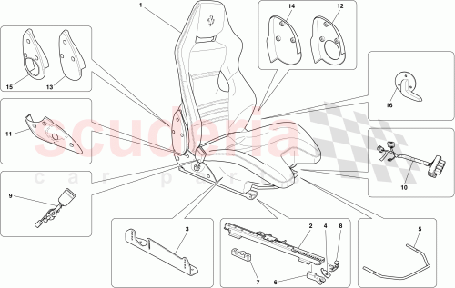 Part Diagram for Ferrari 82663300