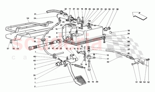 Part Diagram for Ferrari 155961