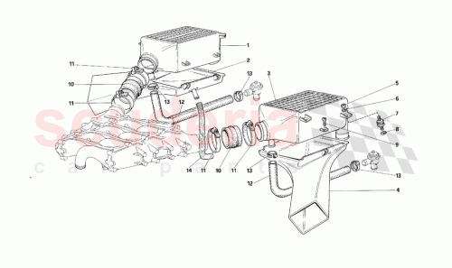 Part Diagram for Ferrari 134298