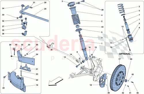 Part Diagram for Ferrari 271805