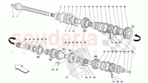 Part Diagram for Ferrari 154475