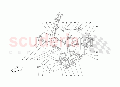 Part Diagram for Ferrari 175351