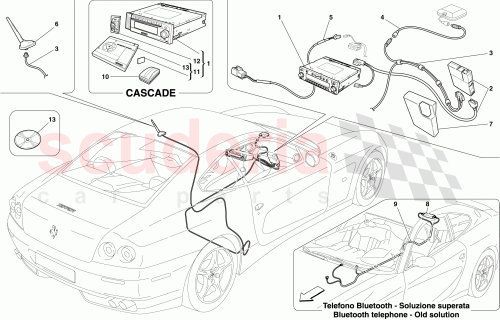 Part Diagram for Ferrari 68127100