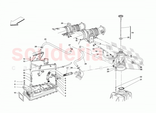 Part Diagram for Ferrari 1430552