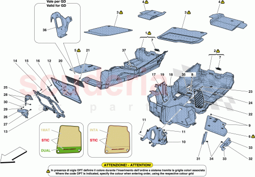 Part Diagram for Ferrari 771269