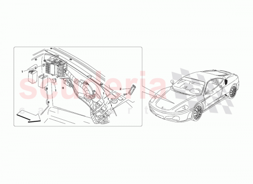 Part Diagram for Ferrari 183275