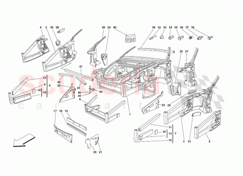 Part Diagram for Ferrari 985207175