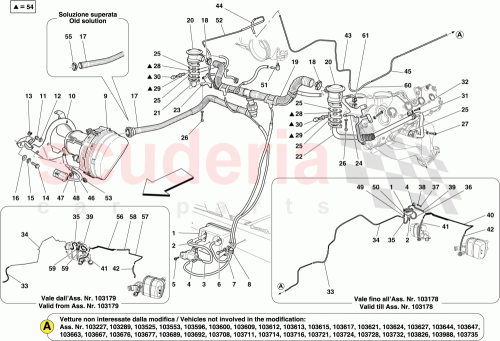 Part Diagram for Ferrari 257977