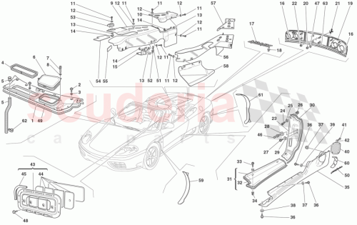 Part Diagram for Ferrari 66155600