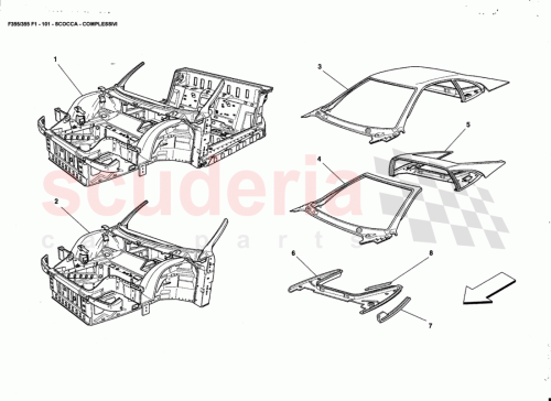 Part Diagram for Ferrari 65748300