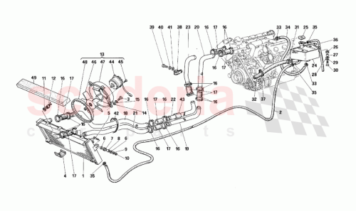 Part Diagram for Ferrari 135172