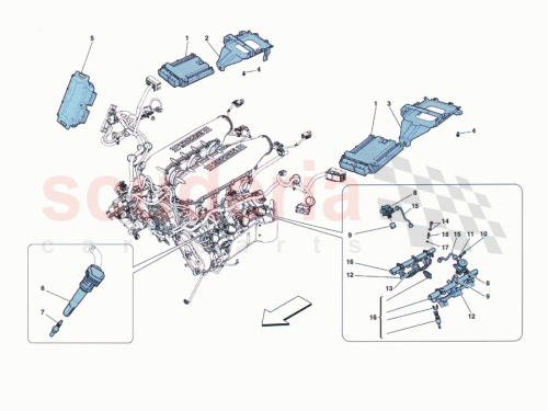 Part Diagram for Ferrari 261839