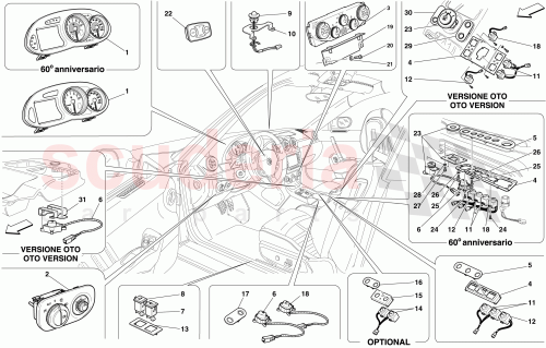 Part Diagram for Ferrari 215293