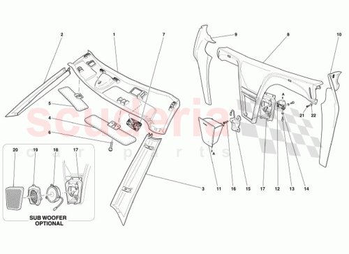 Part Diagram for Ferrari 668448