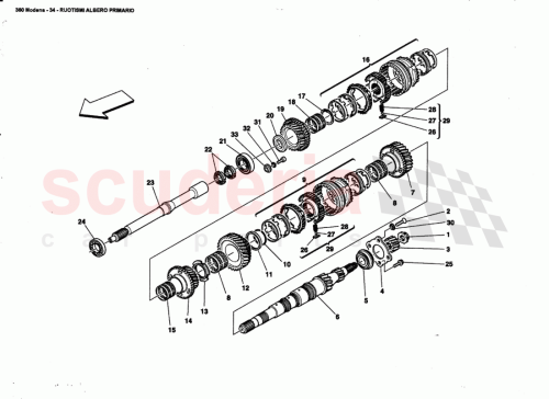 Part Diagram for Ferrari 183964