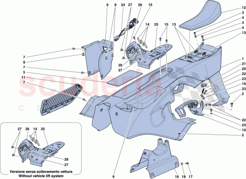 Part Diagram for Ferrari 85606300