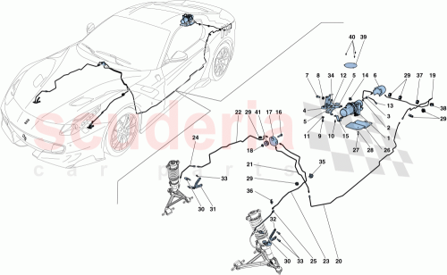 Part Diagram for Ferrari 319661