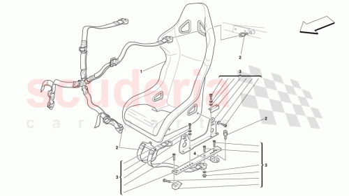Part Diagram for Ferrari 66277700