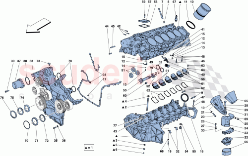 Part Diagram for Ferrari 259756